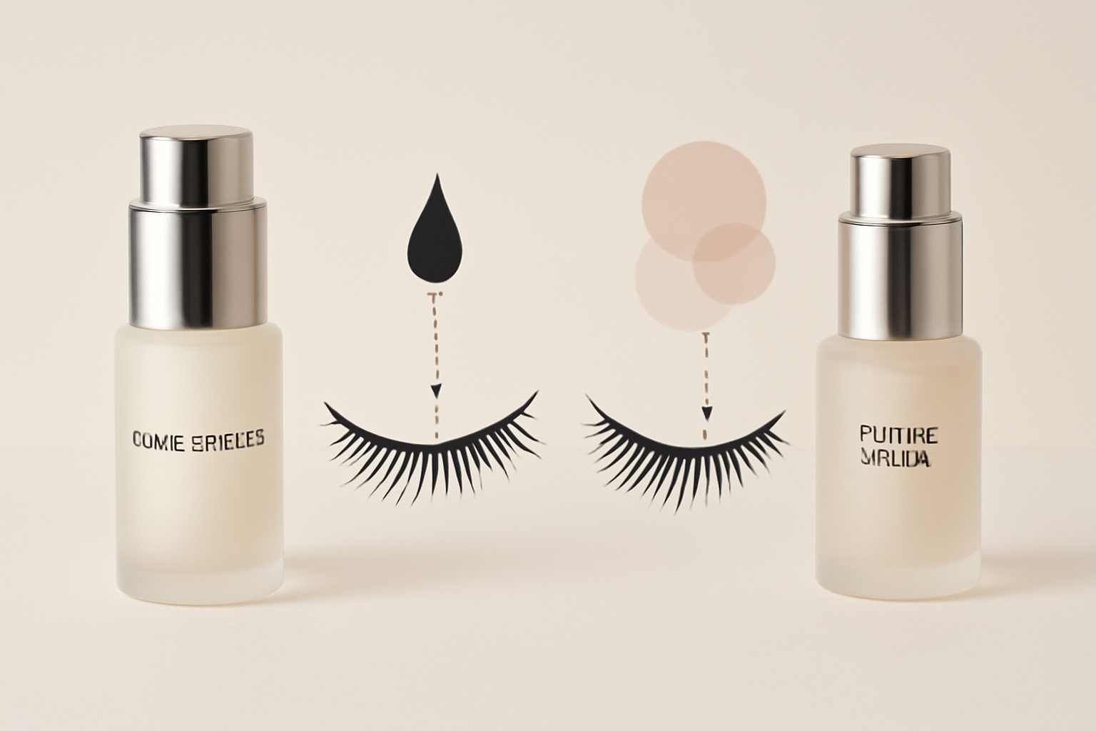 bimatoprost versus peptide serum mechanisms: How does bimatoprost work on eyelashes?