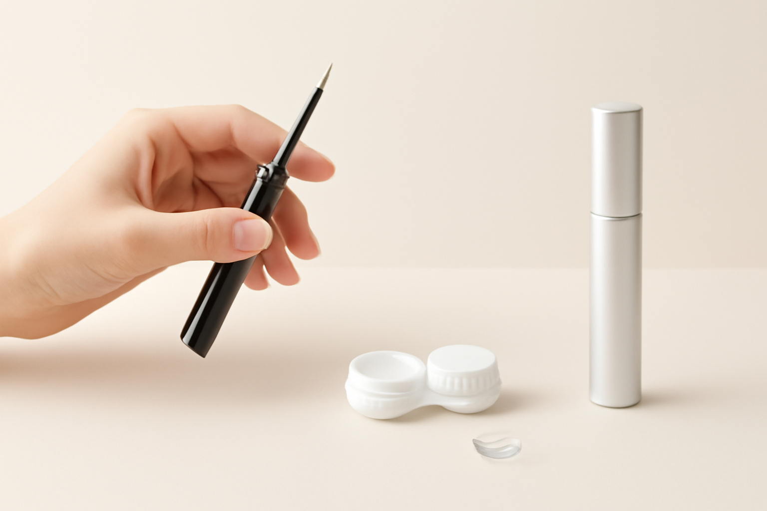 contact lens wearer lash serum routine: Can you use lash serum with contact lenses?
