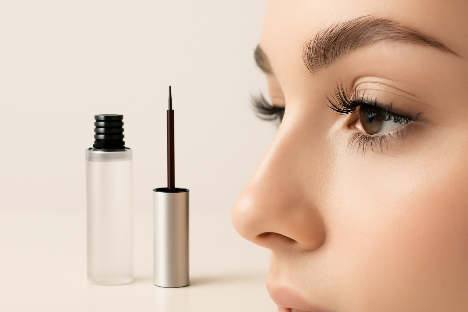 prostaglandin-free lash serum: What do prostaglandin analogues like bimatoprost actually do to lashes?