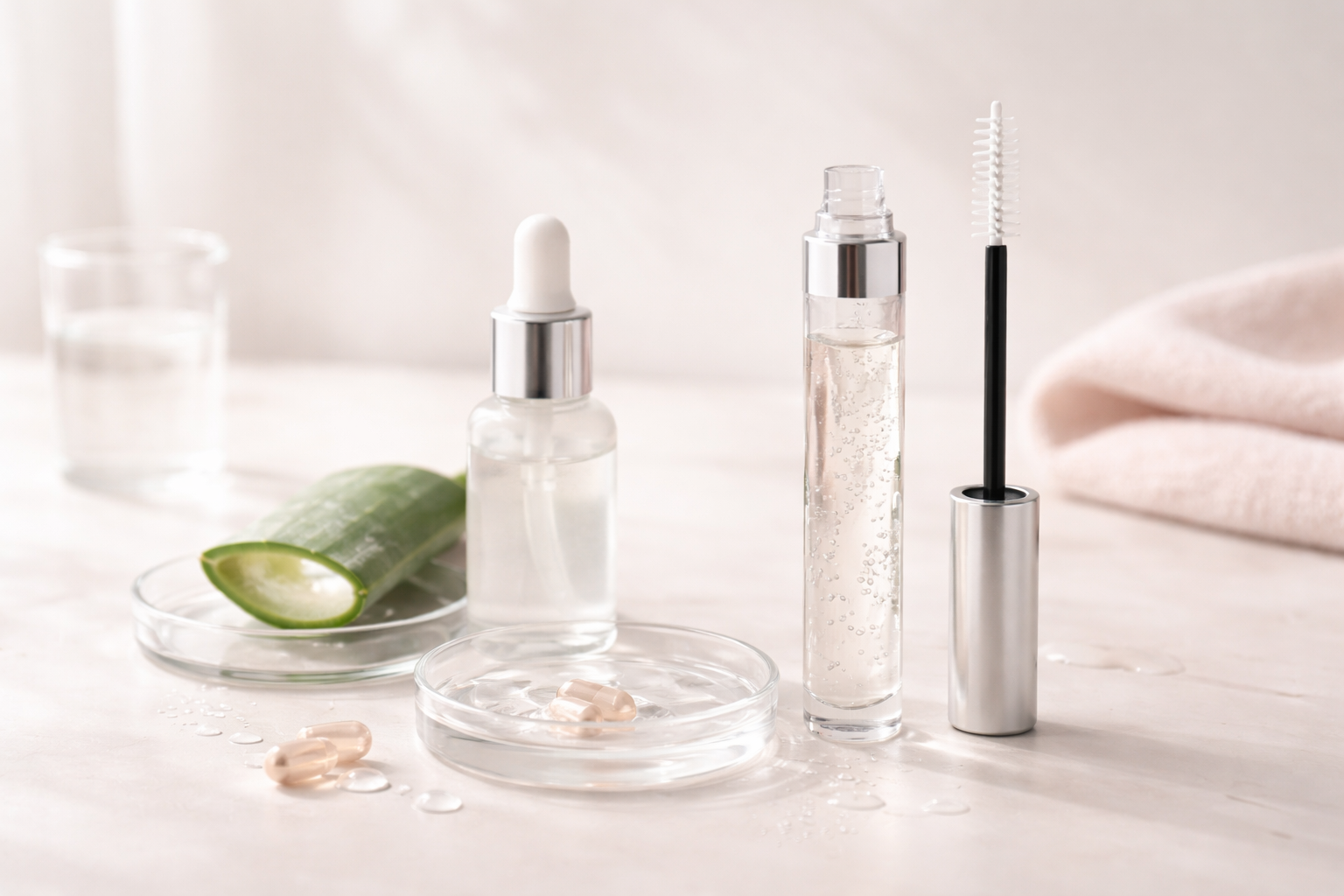 panthenol and glycerin conditioning: Does vitamin B5 help eyelashes?